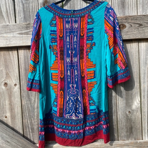 Flying Tomato Colorful Bohemian Style Dress - Picture 3 of 5